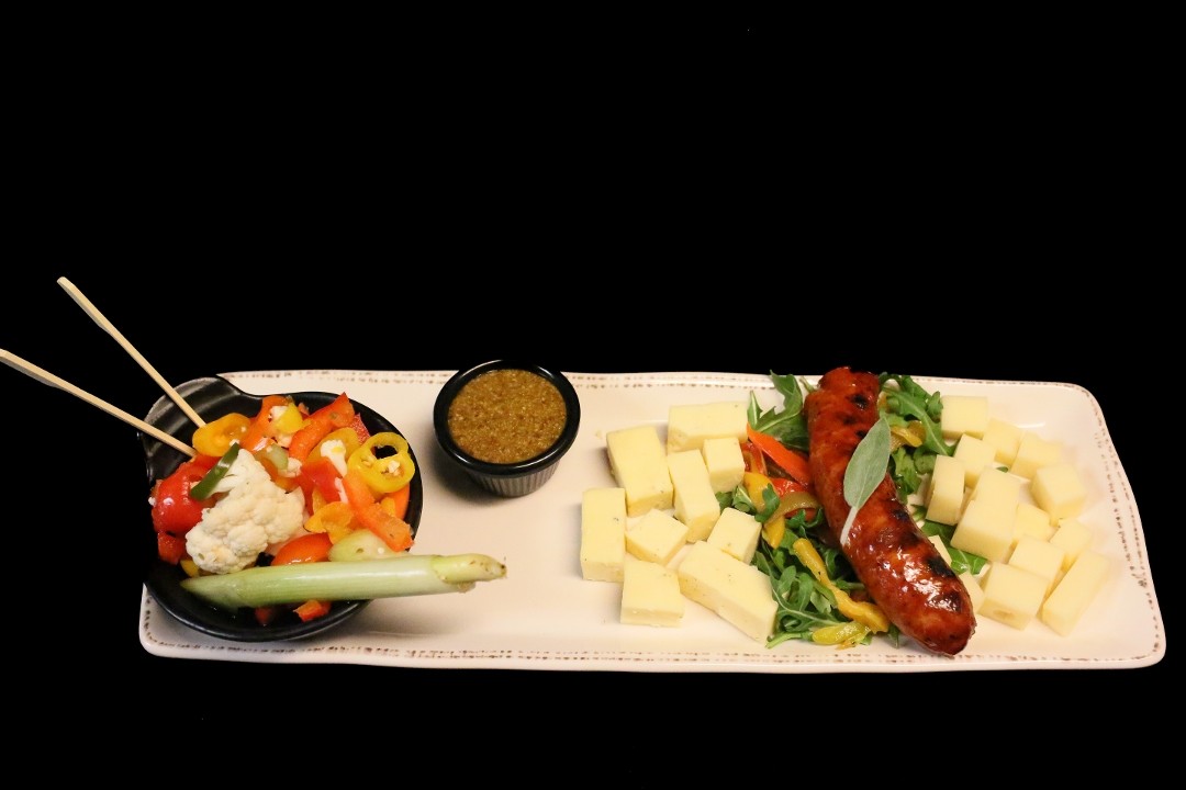 Sausage & Cheese Plate