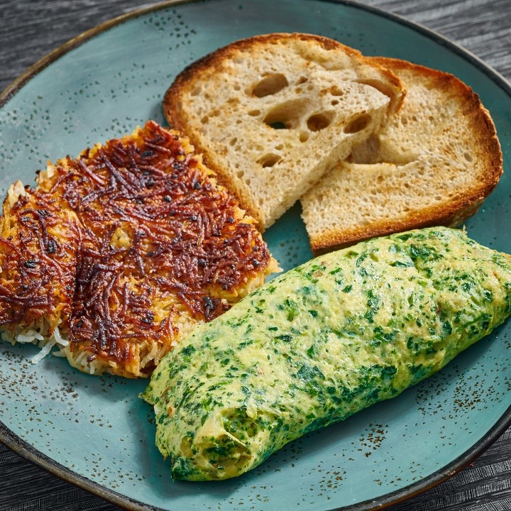 SPINACH OMELETTE