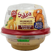 Hummus and Pretzels