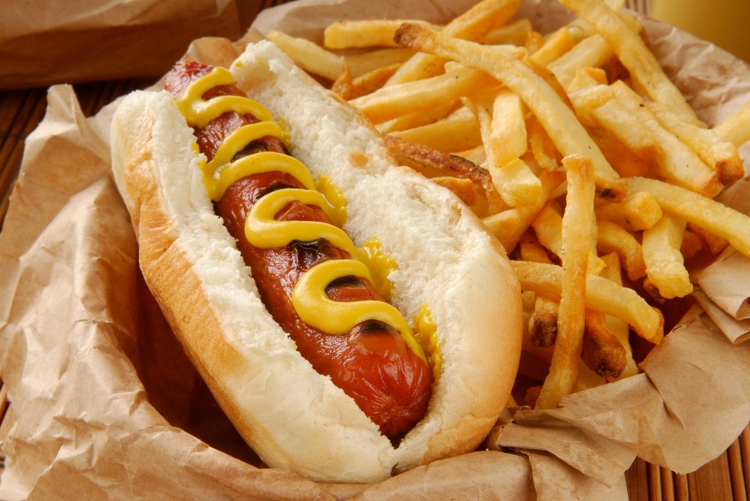 Hot Dog and Fries