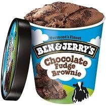 Ben and Jerry's Chocolate Fudge Brownie Cup