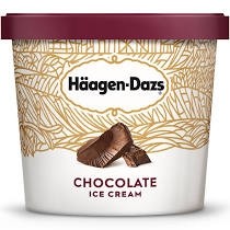 Haagen-Dazs Chocolate Cup