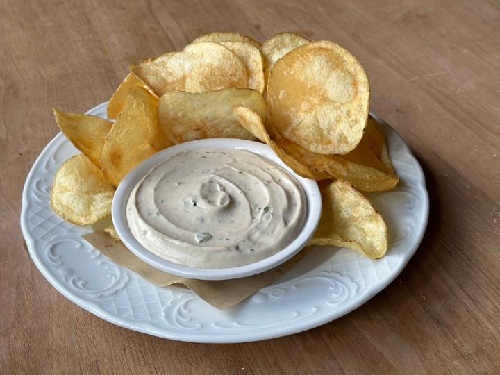 Vegan Cashew "Sour Cream" and Onion Dip