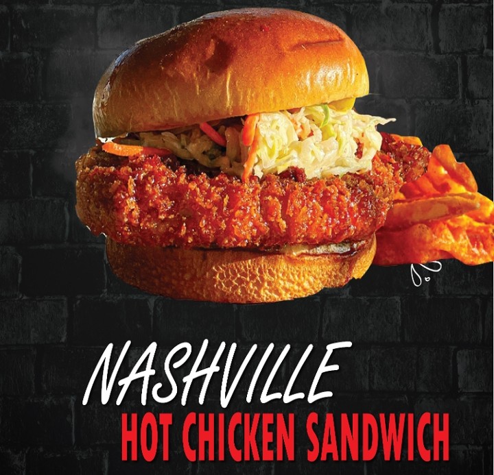 Nashville Hot Chicken W/ Waffle Fries