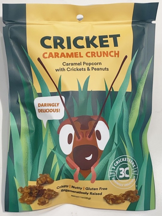 Cricket Caramel Popcorn Crunch