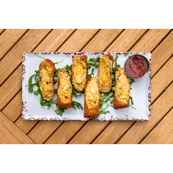 Jalapeno Popper Egg Rolls