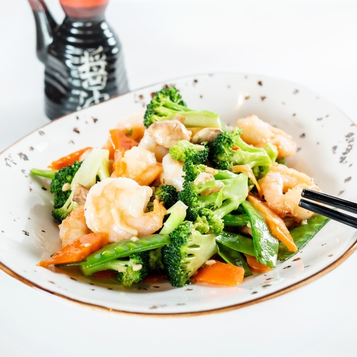 Shrimp with Veggies