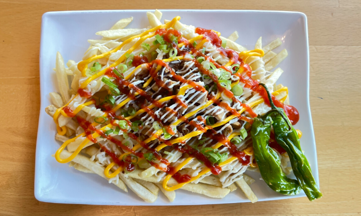 Spicy Chashu Fries
