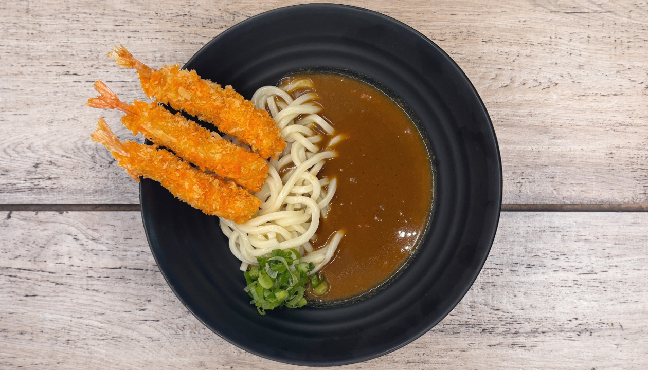 Curry Udon Ebi Fry (Fried Shrimp)