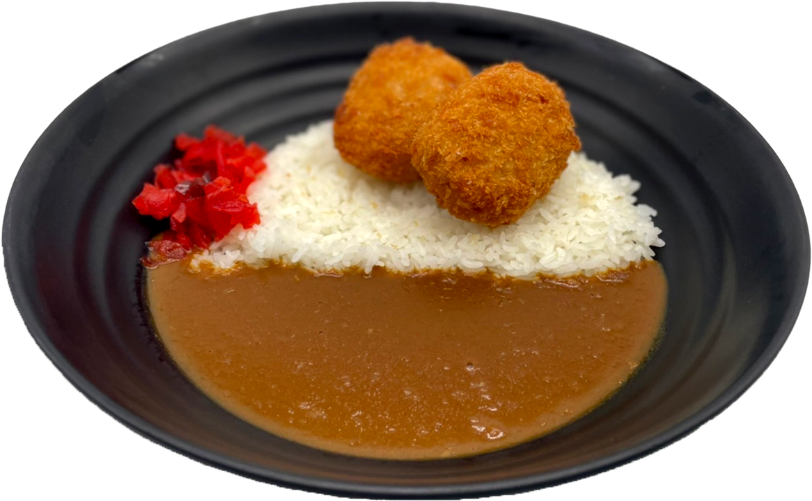 Curry Rice Crab Cream Croquette 