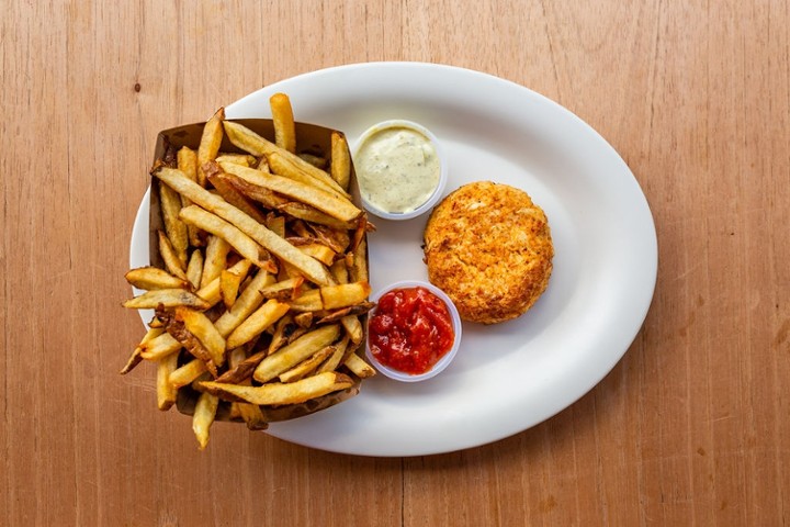 Single Crab Cake Entree