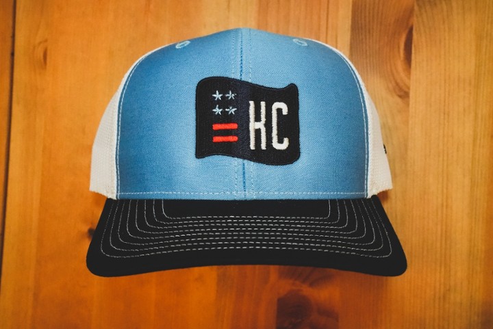 Hat - Light Blue Flag