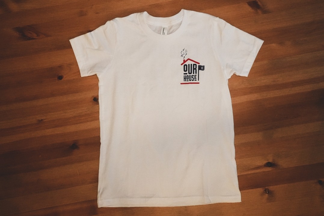 Kids Shirt - White with Small Logo