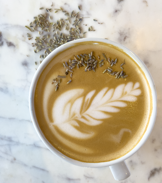 Honey Lavender Latte