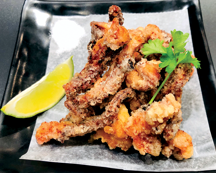 Deep Fried Squid Leg