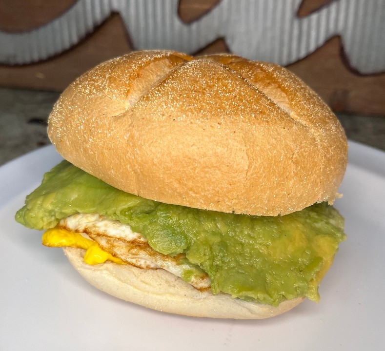 Avocado, Egg and Cheese Sandwich