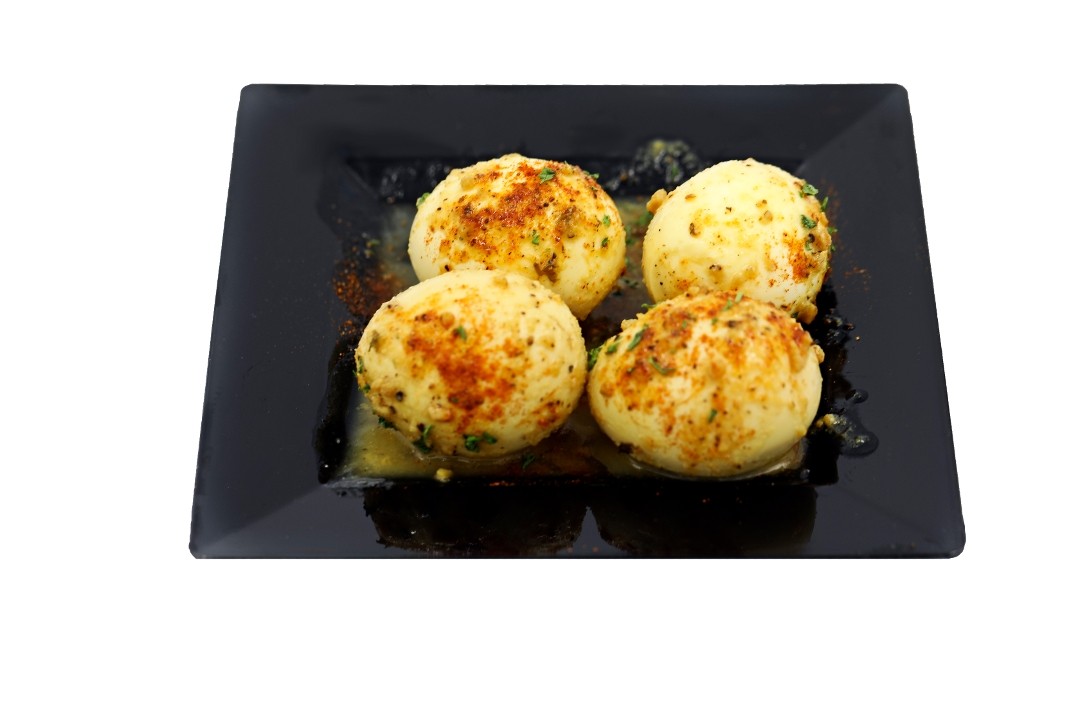Cajun boiled eggs (2)
