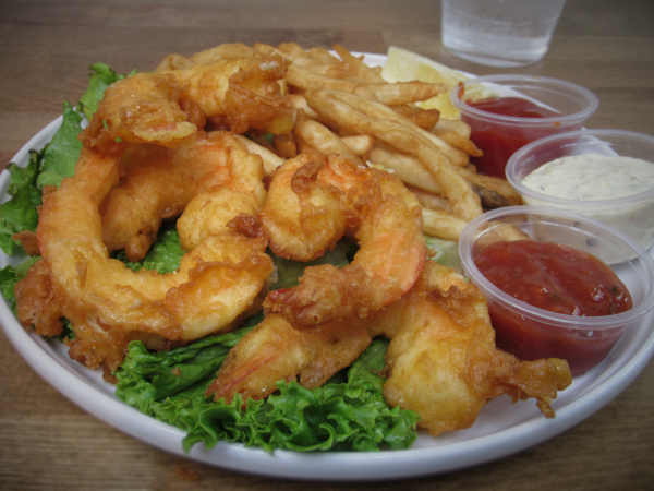 Prawns & Chips