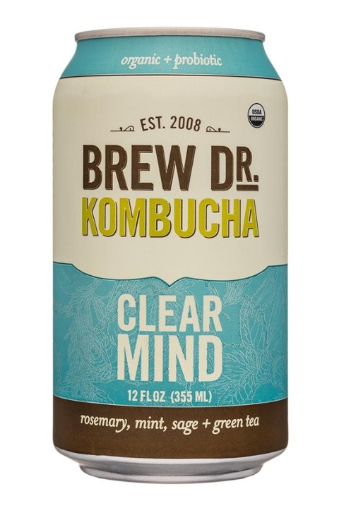 Brew Dr. Clear Mind Kombucha Bottle