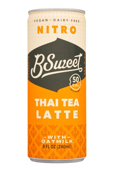 BSweet Nitro Thai Tea Latte w/Oat Milk
