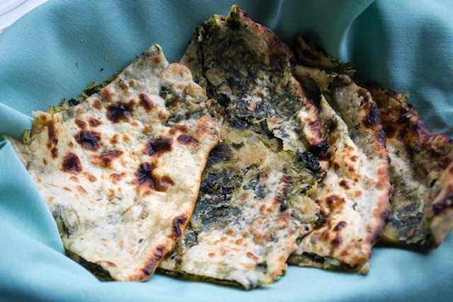 Spinach  Paratha