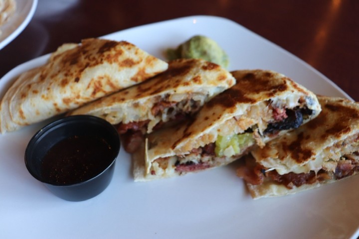 Bourbon & Bacon Quesadilla