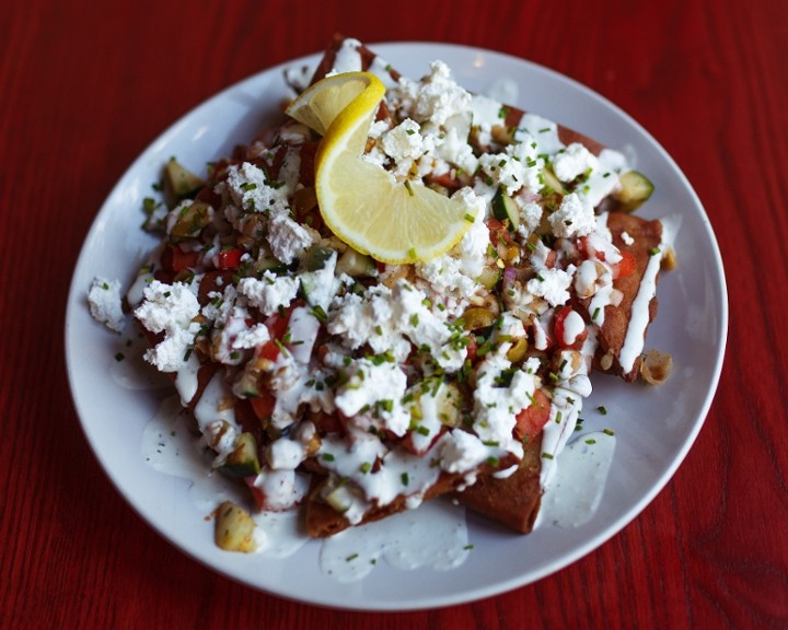 Mediterranean Nachos