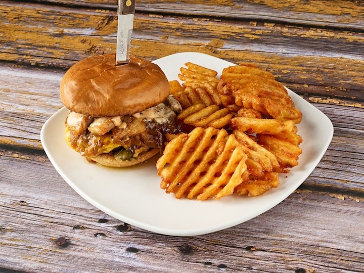 FRIED ONION BUTTER BURGER