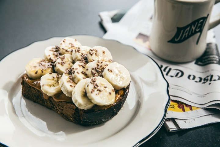 Peanut Butter Banana Toast