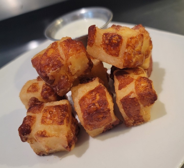 Beer Battered Cheese Cubes