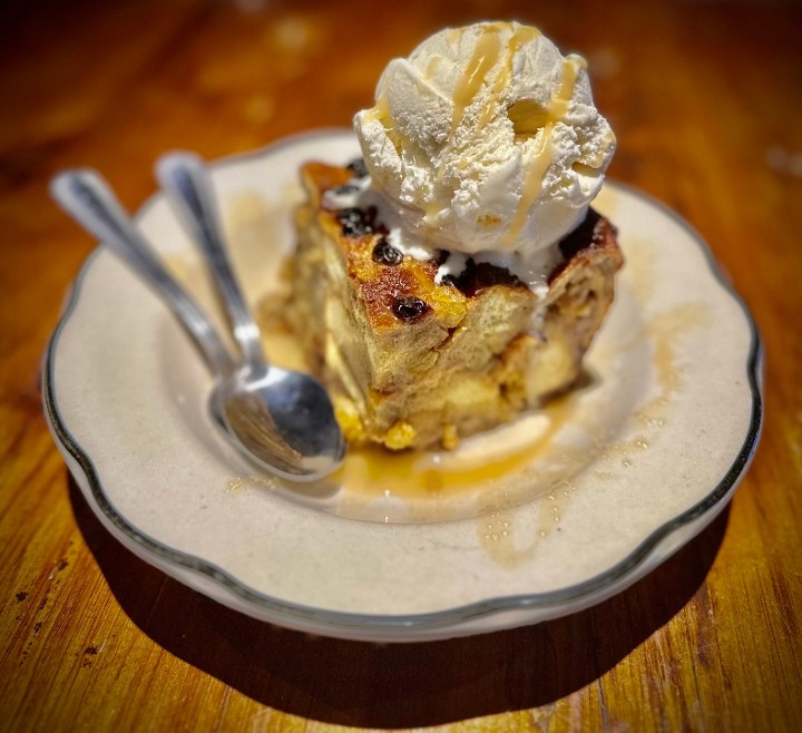 Rum Raisin Bread Pudding