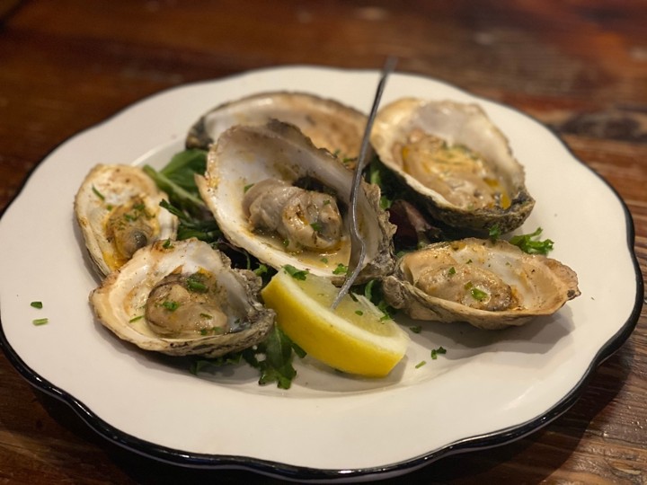 Fire Roasted Oysters