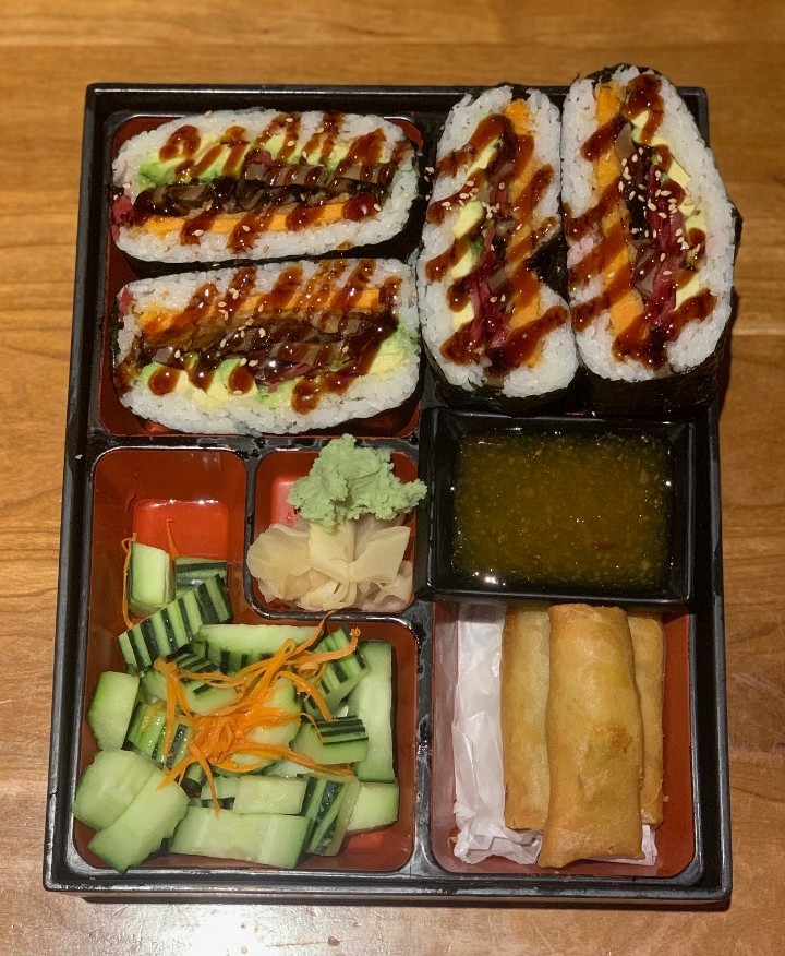 Sushi Sandwich Onigirazu Bento 2