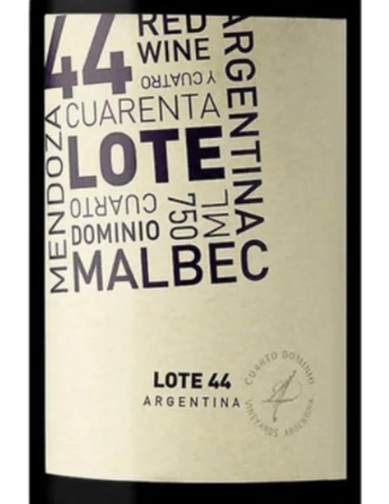 Cuarto Dominio Lote44 Malbec