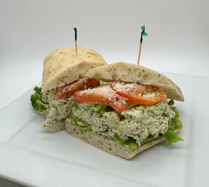 Chicken Pesto Salad Sandwich