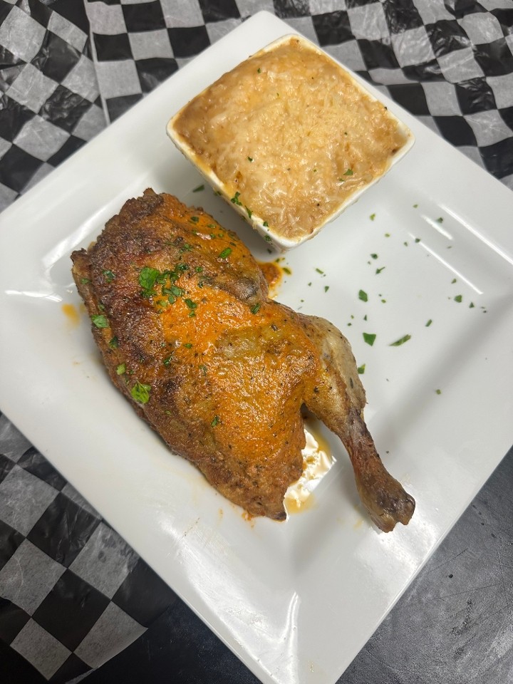 ROASTED HALF CHICKEN