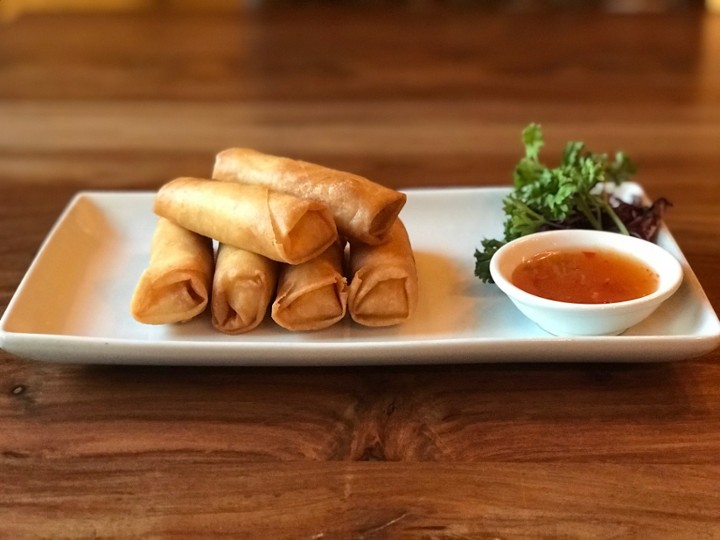 (Free) Fried Veggie Egg Rolls