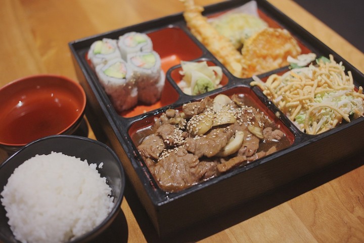 Beef Teriyaki Bento Box