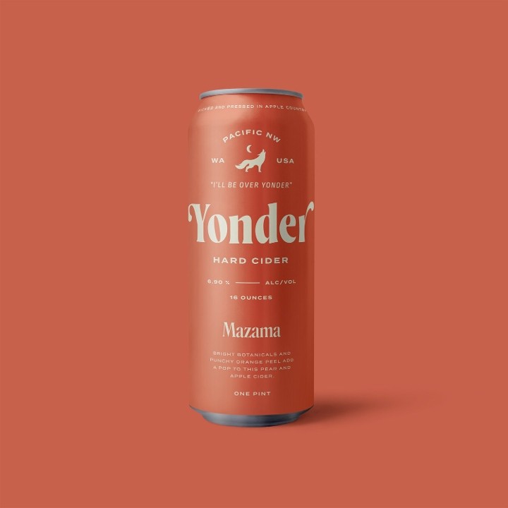 Yonder Mazama Cider