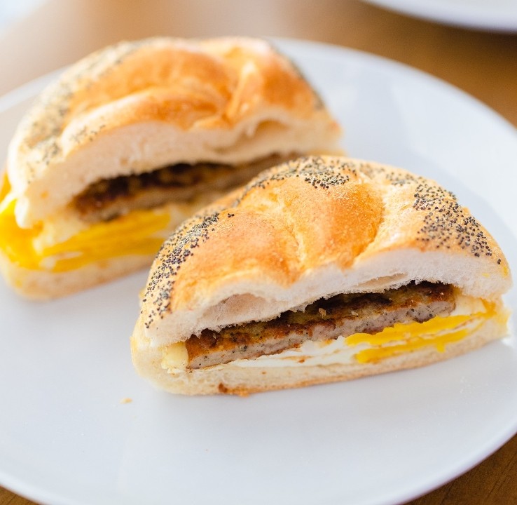 Sausage Egg and Cheese Sandwich