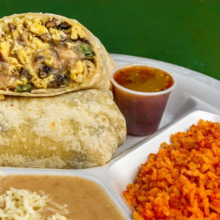 The Yuma- Carne Asada Breakfast Burrito