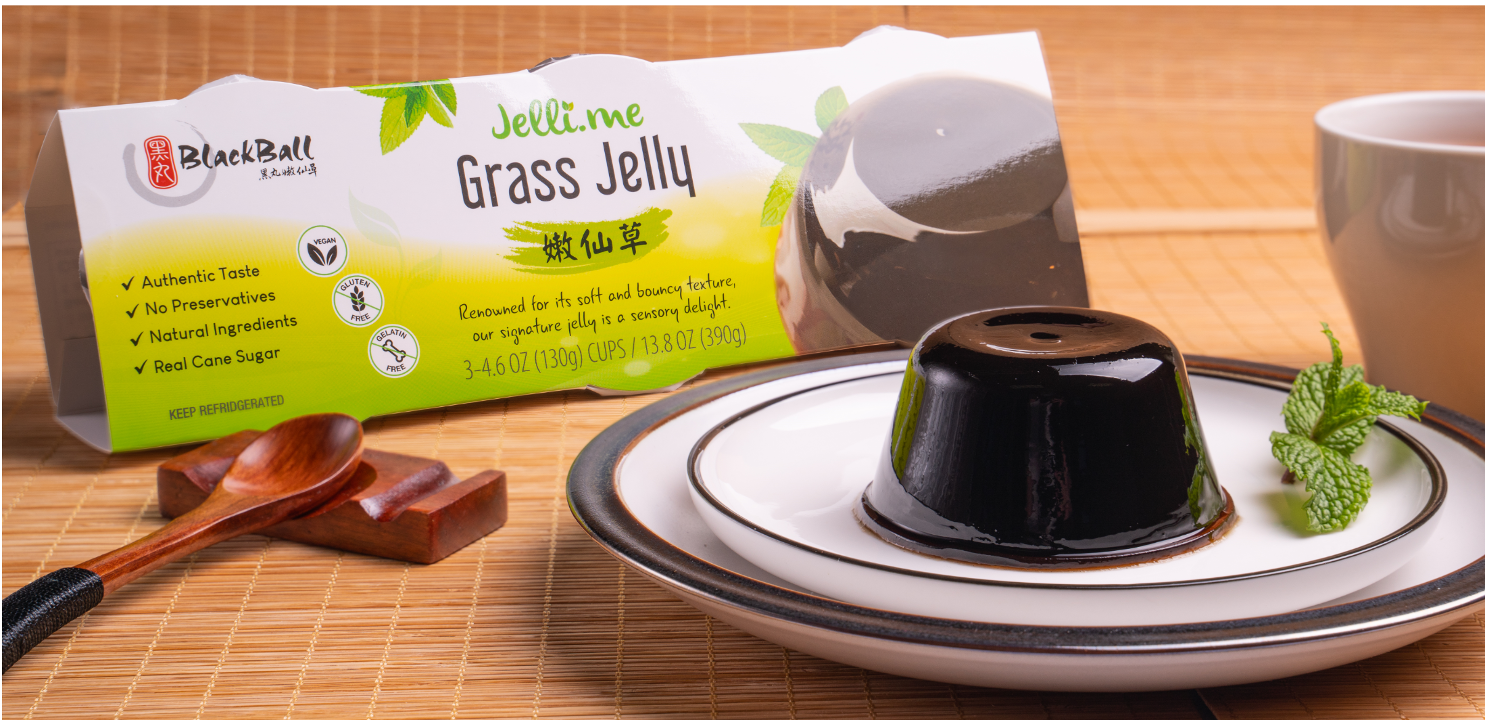 Black Ball Grass Jelly