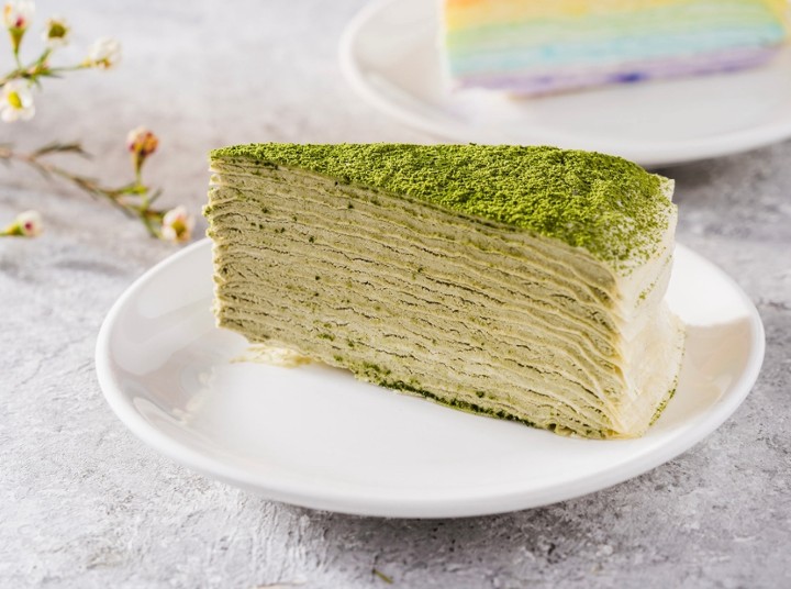 Matcha  Mille Crepe Cake