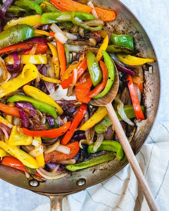 SAUTEED PEPPERS & ONIONS