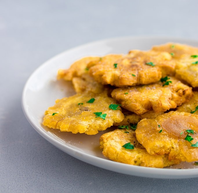 TOSTONES - Fried Green Plantain