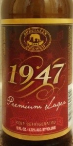 1947 Indian Lager