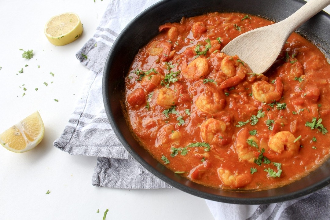 madras shrimp curry