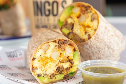 Ingo's Chorizo Burrito