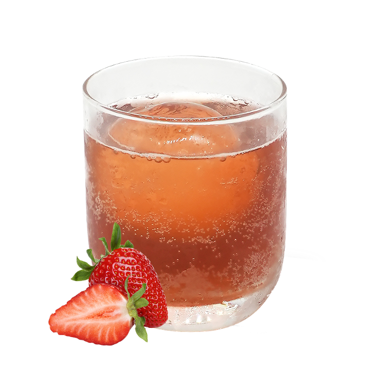 Strawberry Lemon Soju cocktail
