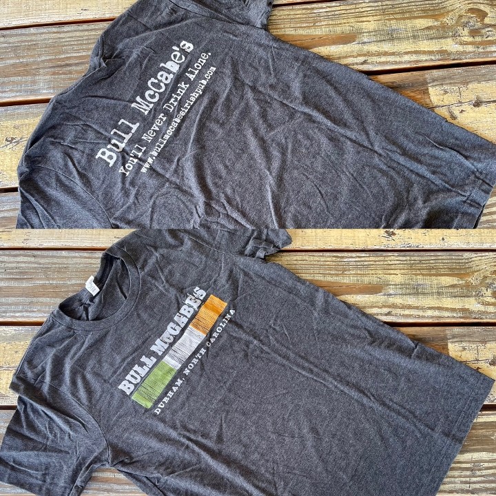 Charcoal Gray "You'll Never Drink Alone"